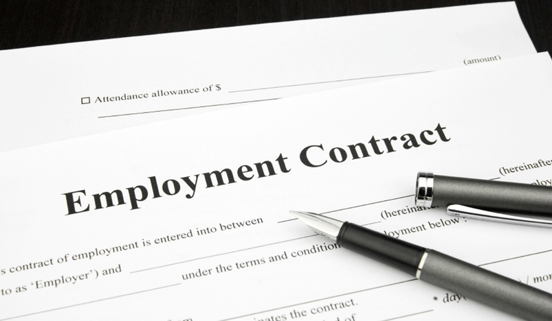 Authenticate an employment contract without going to Government Service Centers
